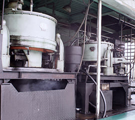 再生重油の設備