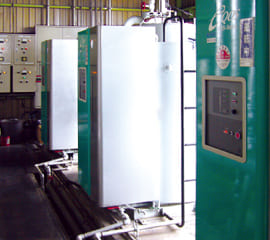 再生重油の設備