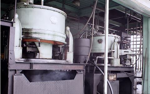 リサイクルの機械