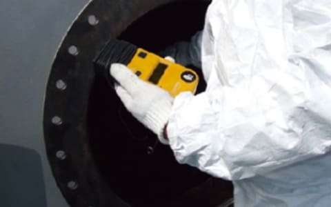 清掃・点検を行なっている主なタンク類