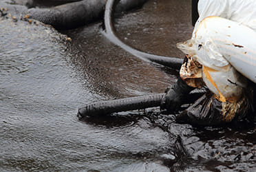 油流出事故処理